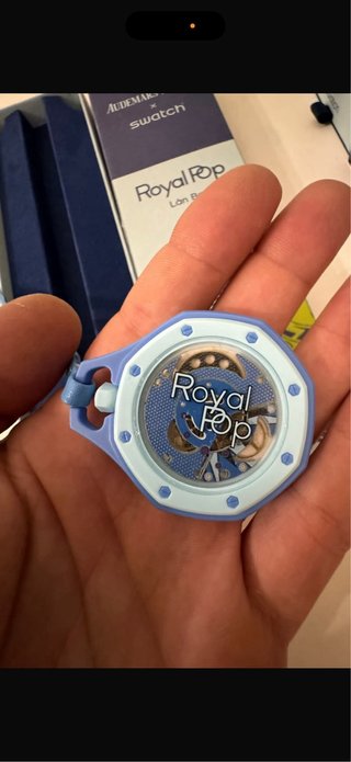 Orologio Royal Pop Audemars Piguet x Swatch Blu