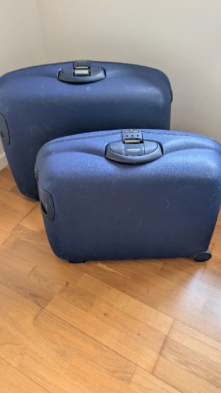 Maletas Samsonite Azul (2 unidades)