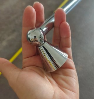 Barra porta asciugamani in metallo