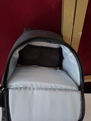 Mochila bandolera para equipo fotográfico