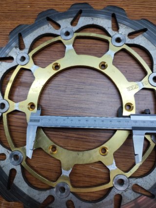 Disco Freno Supermotard Dorado