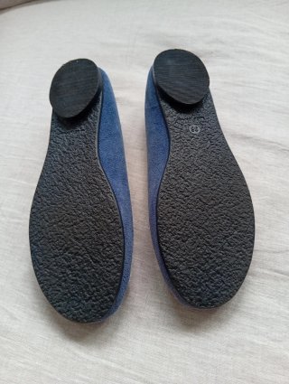 Bailarinas ante.Diseño exclusivo gato.Loiba.Nuevas