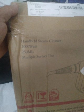 Vaporeta limpiadora a vapor