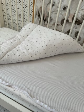 Saco infantil para cuna con estrellas