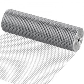 Malla de Hardware, 1/2 pulgada 24in x 50 pies 19 Gauge, Malla de Alambre Galvanizado por Inmersión en Caliente, Cercado de Alambre para Pollos, Malla de Alambre para Jaulas de Conejos, Jardín, Peq...