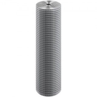 Malla de Hardware, 1/2 pulgada 24in x 50 pies 19 Gauge, Malla de Alambre Galvanizado por Inmersión en Caliente, Cercado de Alambre para Pollos, Malla de Alambre para Jaulas de Conejos, Jardín, Peq...
