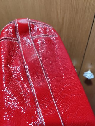 Bolso Guess Grande Rojo Charol