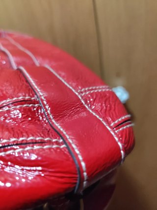 Bolso Guess Grande Rojo Charol