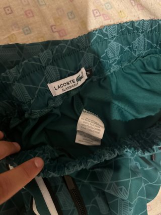 Completo Lacoste T-shirt e Pantaloncini M Verde