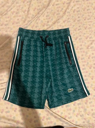 Completo Lacoste T-shirt e Pantaloncini M Verde
