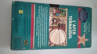 Tintín: L'Affaire Tournesol VHS (Catalán)