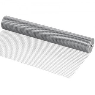 Malla de Hardware, 1/2 pulgada 48in x 50 pies 19 Gauge, Malla de Alambre Galvanizado por Inmersión en Caliente, Cercado de Alambre para Pollos, Malla de Alambre para Jaulas de Conejos, Jardín, Peq...