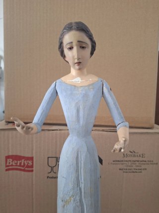 Virgen cap i pota
