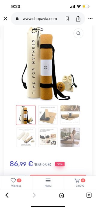 Esterilla de yoga Agreenie con la funda