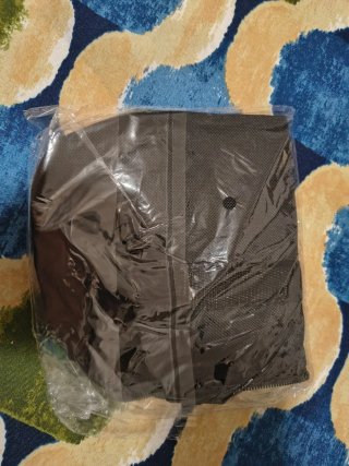 Borsa portaoggetti in nylon nera