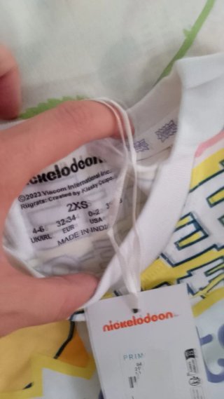 Camisón Nickelodeon Rugrats Talla Única