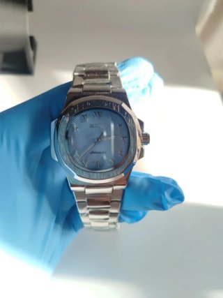 Reloj seiko Mod Nautilus Ice Blue Automático 40mm