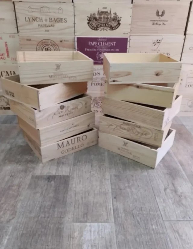 20 Cajas de Madera económicas