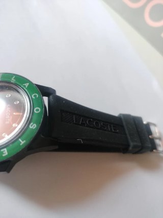 Reloj Lacoste Negro y Verde