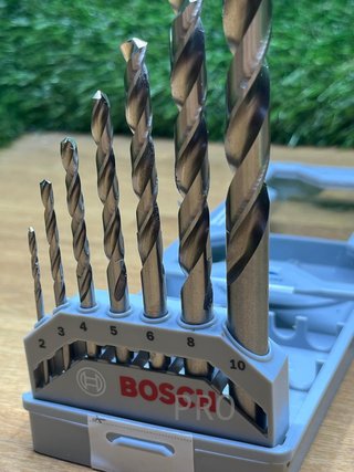 Set de 7 brocas para metal Bosch