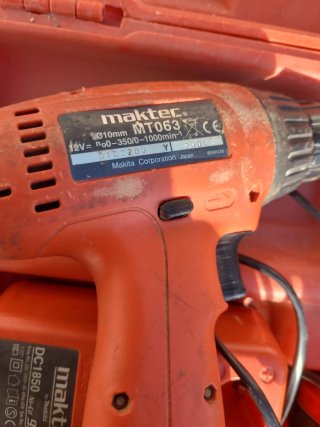 Taladro  destornillador Makita para piezas