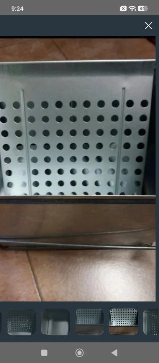 Cubeta metálica para pintura