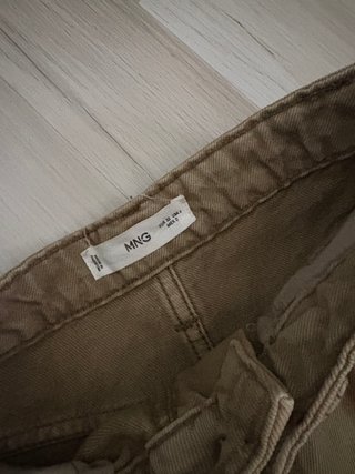 Mango Jean Balón Tiro Alto Talla 32
