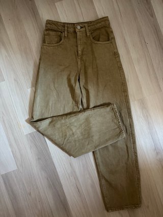 Mango Jean Balón Tiro Alto Talla 32