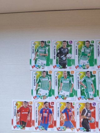 41 cromos fútbol Panini 2019-2020