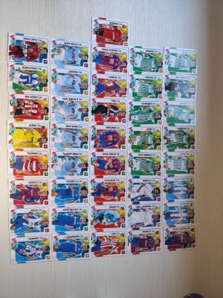 41 cromos fútbol Panini 2019-2020