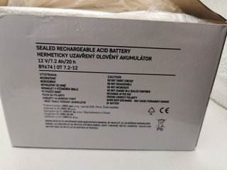 Batería AGM EMOS 12V 7.2Ah OT 7.2-12