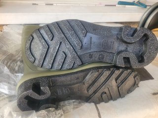 Botas de agua Dunlop verdes trabajo