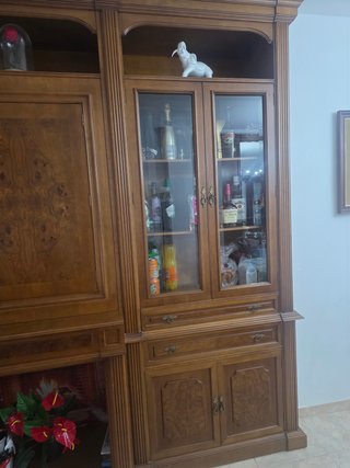 Mueble salón madera 2.90m x 45cm