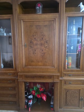 Mueble salón madera 2.90m x 45cm