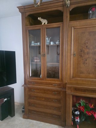 Mueble salón madera 2.90m x 45cm