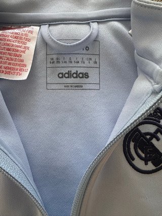 Chándal Adidas Real Madrid Niño Gris Naranja