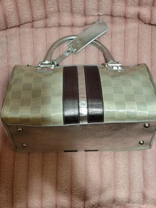 Bolso Roberto Verino Plata y Beige