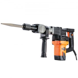 Martillo Demoledor Eléctrico de 1400W con 2 Puntas de Cincel