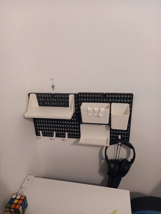 Organizador de pared para escritorio