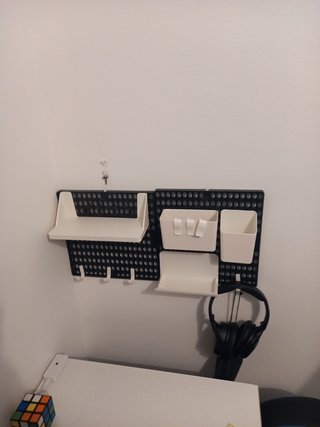 Organizador de pared para escritorio