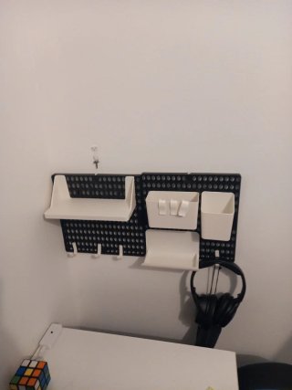 Organizador de pared para escritorio