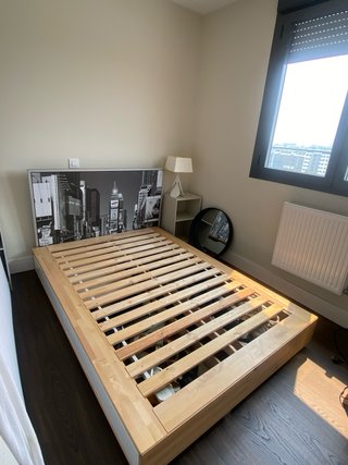 Cama Ikea 140cm Madera MANDAL