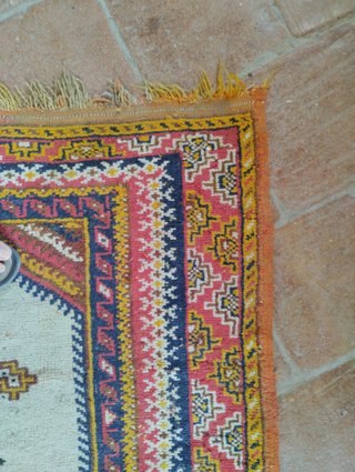 Alfombra Marroquí Lana Vintage Multicolor