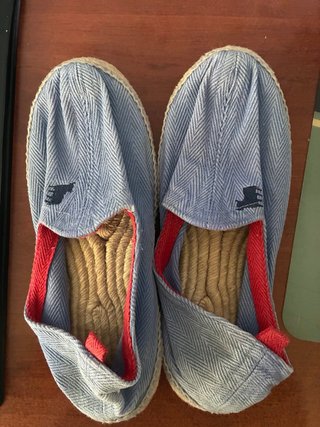 Alpargatas Del Toro Azul/Rojo Talla 41