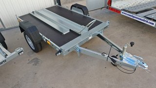 NUEVO: Remolque plegable 1 moto, piso completo