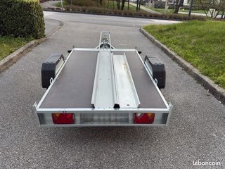 NUEVO: Remolque plegable 1 moto, piso completo