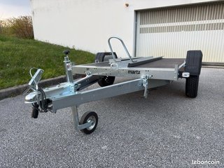 NUEVO: Remolque plegable 1 moto, piso completo