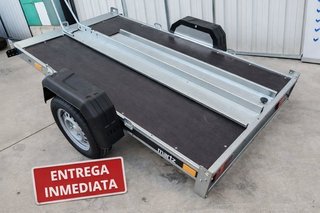 NUEVO: Remolque plegable 1 moto, piso completo