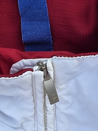 Giacca North Sails Uomo Nylon Bianco Rossa