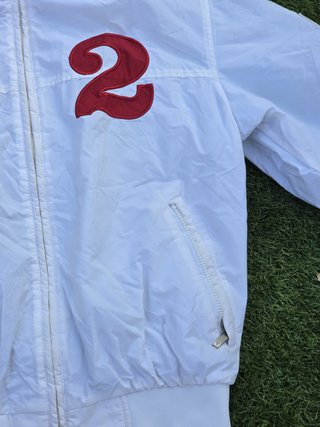 Giacca North Sails Uomo Nylon Bianco Rossa